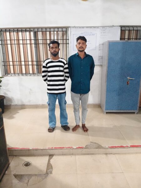 नगर पुलिस अधीक्षक द्वारा बदमाशों को समझाइश